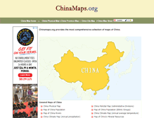 Tablet Screenshot of chinamaps.org
